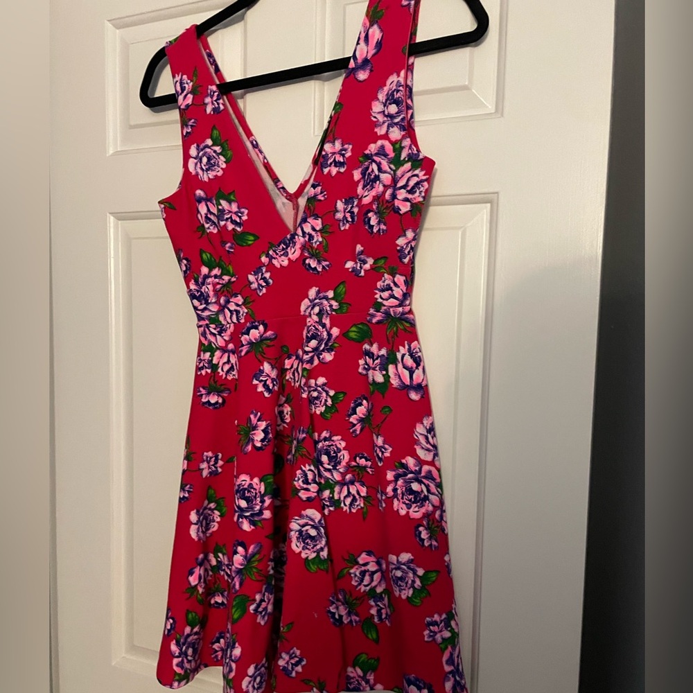 Pink Floral Dress